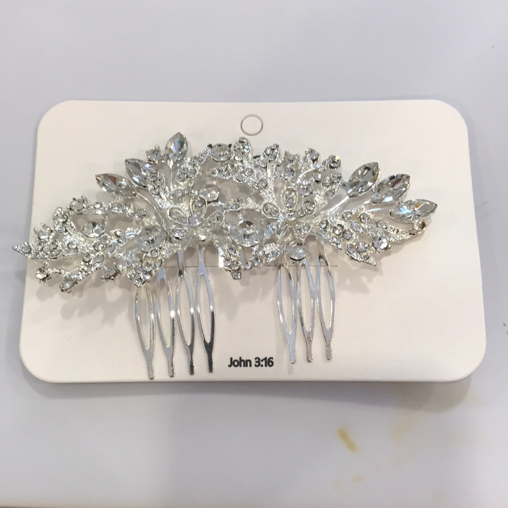 Vivace Silver Hair Comb